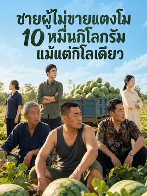 ชายผู้ไม่ขายแตงโม 10 หมื่นกิโลกรัมแม้แต่กิโลเดียว