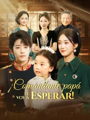 ¡Comandante papá, te voy a esperar!