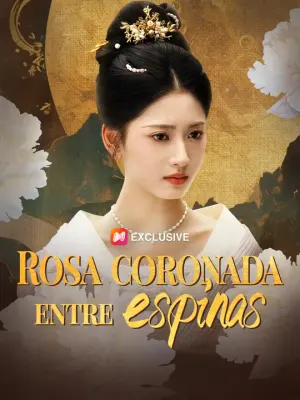 Rosa coronada entre espinas
