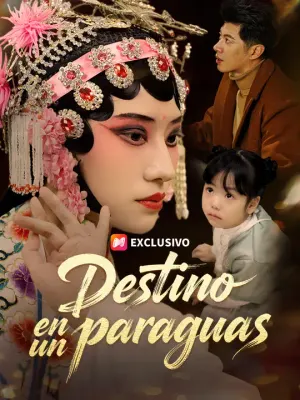 Destino en un paraguas