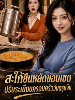 สะใภ้ยืนหยัดขอบเขต ปรับระเบียบครอบครัววันตรุษจีน