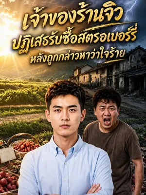 เจ้าของร้านจิวปฏิเสธรับซื้อสตรอเบอร์รี่หลังถูกกล่าวหาว่าใจร้าย