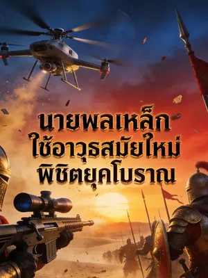นายพลเหล็กใช้อาวุธสมัยใหม่พิชิตยุคโบราณ