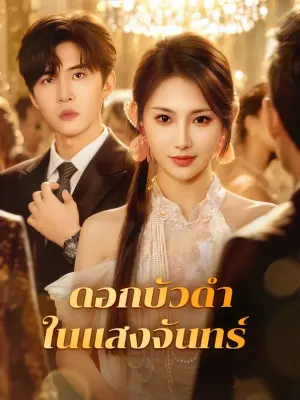 ดอกบัวดำในแสงจันทร์