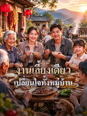 งานเลี้ยงเดียว เปลี่ยนใจทั้งหมู่บ้าน