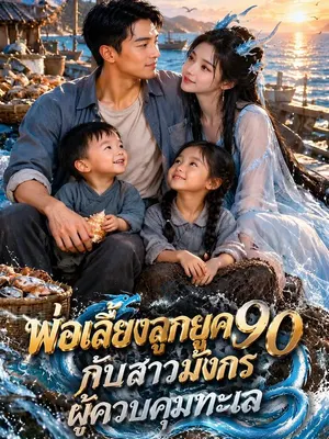 พ่อเลี้ยงลูกยุค90 กับสาวมังกรผู้ควบคุมทะเล