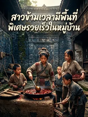 สาวข้ามเวลามีพื้นที่พิเศษรวยเร็วในหมู่บ้าน