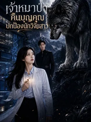 เจ้าหมาป่าคืนบุญคุณปกป้องนักวิจัยสาว