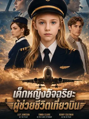 เด็กหญิงอัจฉริยะผู้ช่วยชีวิตเที่ยวบิน