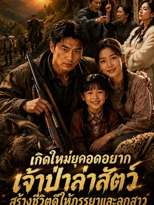 เกิดใหม่ยุคอดอยาก เจ้าป่าล่าสัตว์สร้างชีวิตดีให้ภรรยาและลูกสาว