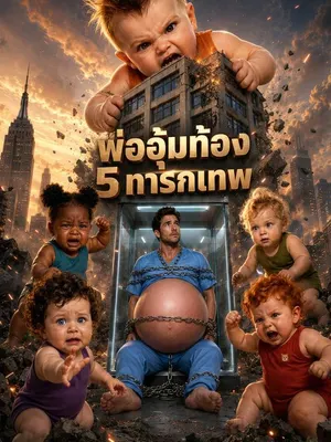 พ่ออุ้มท้อง 5 ทารกเทพ