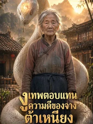 งูเทพตอบแทนความดีของจาง ต้าเหนียง